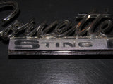 63 64 65 Chevrolet Corvette OEM Rear Stingray Emblem Badge