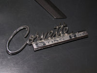 63 64 65 Chevrolet Corvette OEM Rear Stingray Emblem Badge