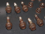 90 91 92 93 94 95 96 Nissan 300zx OEM Axle To Differential Bolt & Lock Nut Set