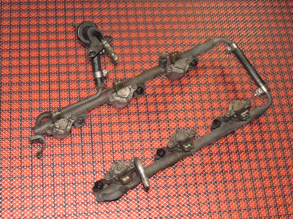 1990-1994 Nissan 300zx Twin Turbo OEM Fuel Injector And Fuel Rail