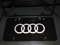 17 18 19 20 Audi R8 OEM Rear License Plate Holder