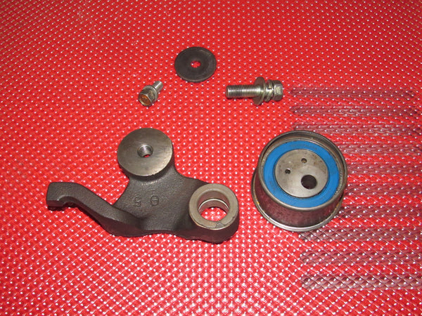 97 98 99 Mitsubishi Eclipse Turbo OEM Timing Belt Tensioner Pulley Bracket & Bolt