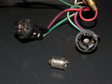 75 76 Datsun 280z OEM Tachometer Tach Rpm Meter Gauge Bulb Socket & Harness