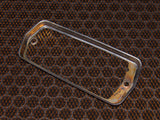 75 76 77 78 Datsun 280z OEM Rear Side Marker Light Lamp Chrome Mounting Bezel