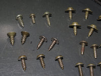 90 91 92 93 94 95 96 Nissan 300ZX OEM Interior Various Screws & Bolts